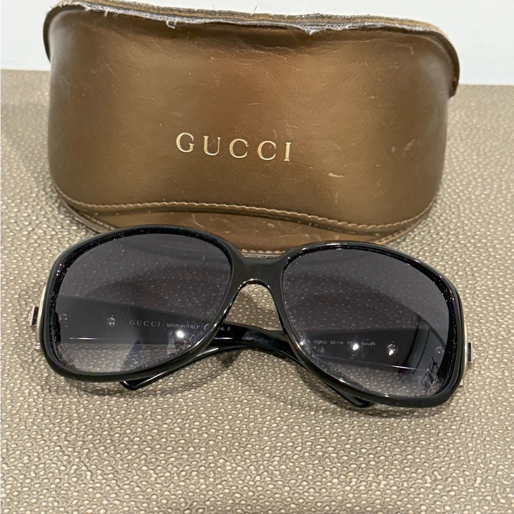 Gucci Black Women's Sunglasses